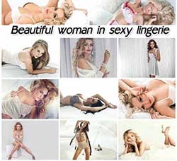 25张性感美女图片素材：Beautiful woman in sexy lingerie